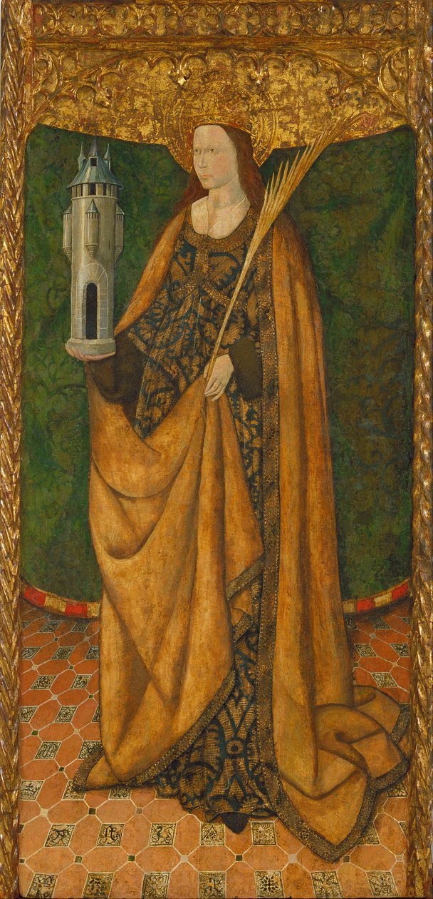 Sankt Barbara af Unbekannt
