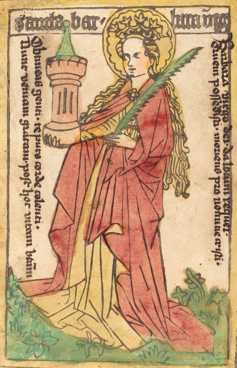 Sankt Barbara, 14401460. af Unbekannt