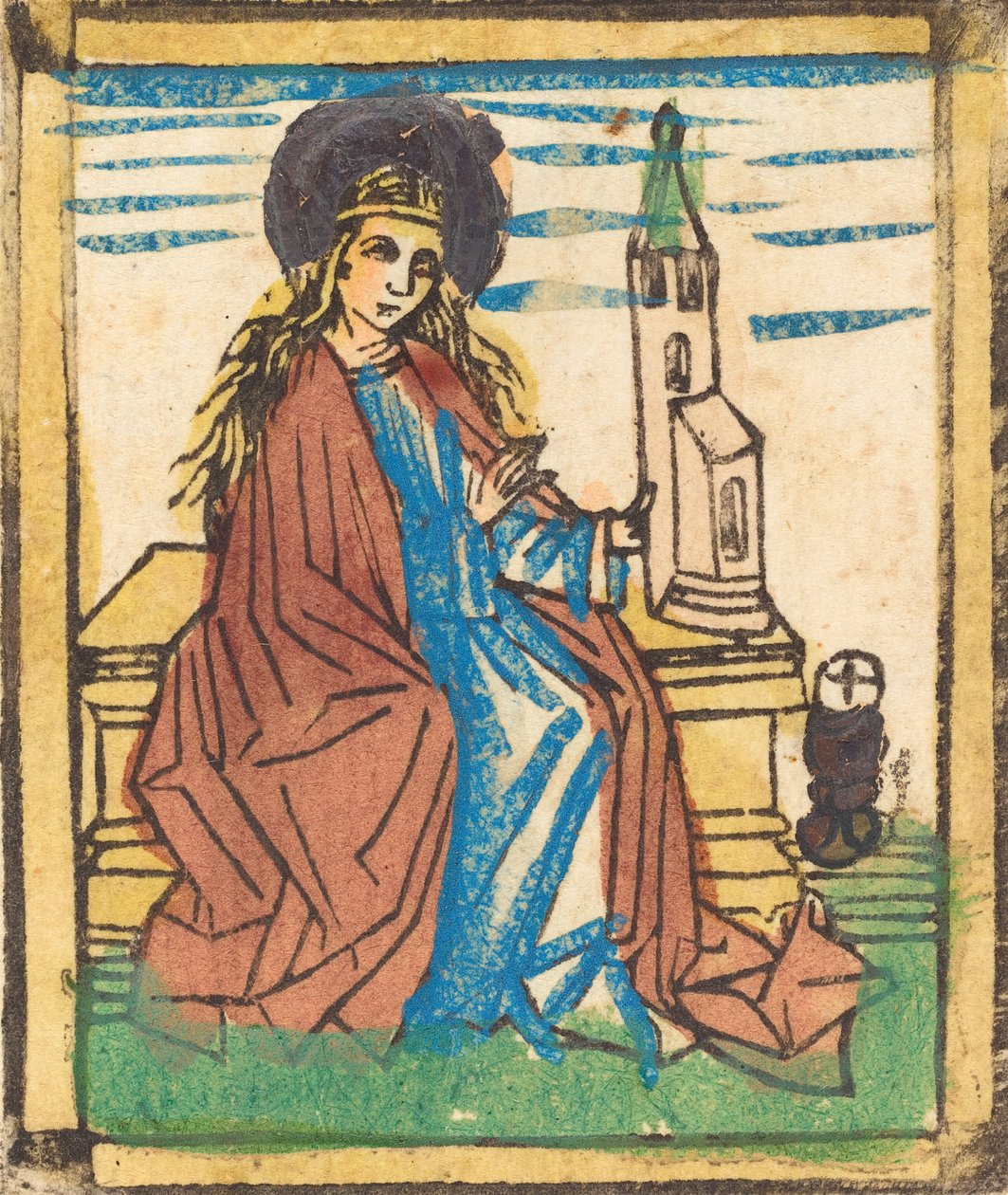 Sankt Barbara, 14601470. af Unbekannt
