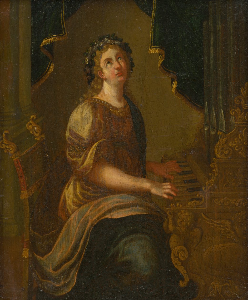Sankt Cecilia af Unbekannt