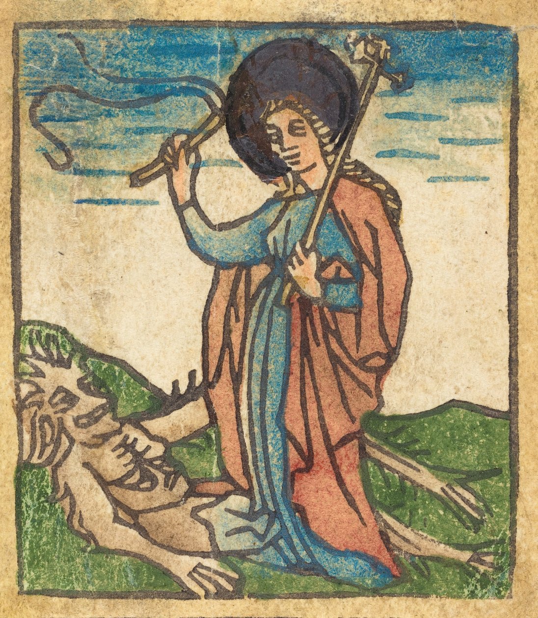 Sankt Juliana, ca. 1460. af Unbekannt