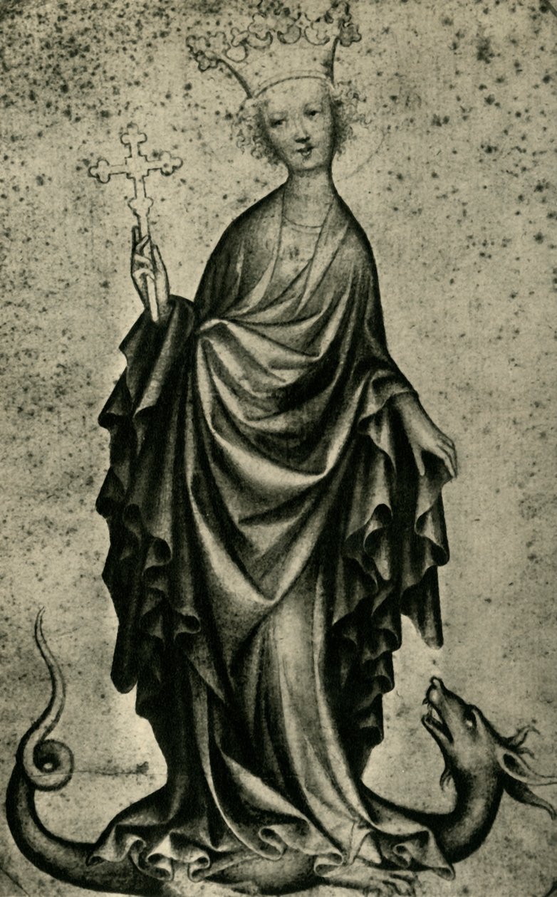 Saint Margaret, begyndelsen af det 15. århundrede, 1943. af Unbekannt