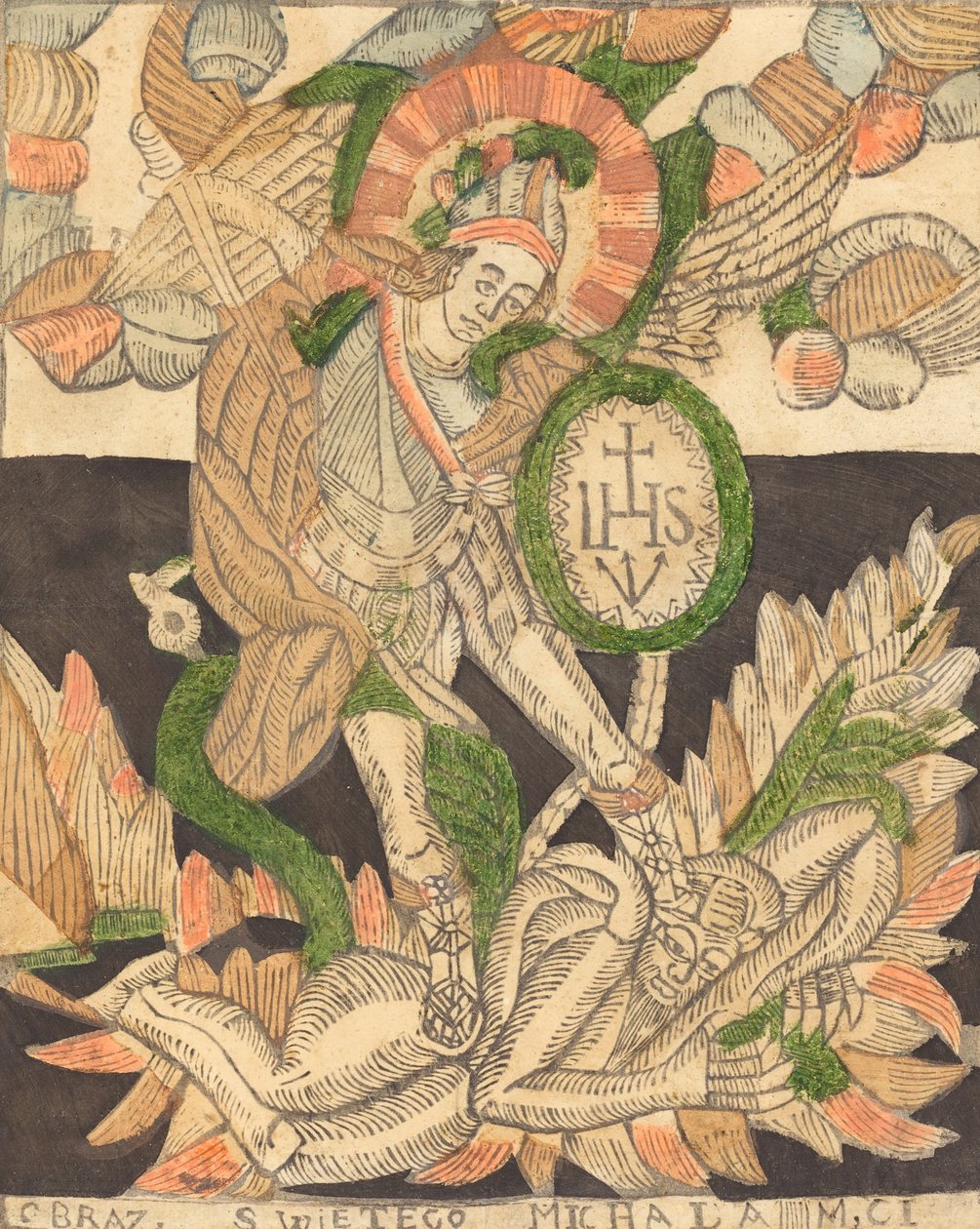 Sankt Michael, 1400-tallet. af Unbekannt