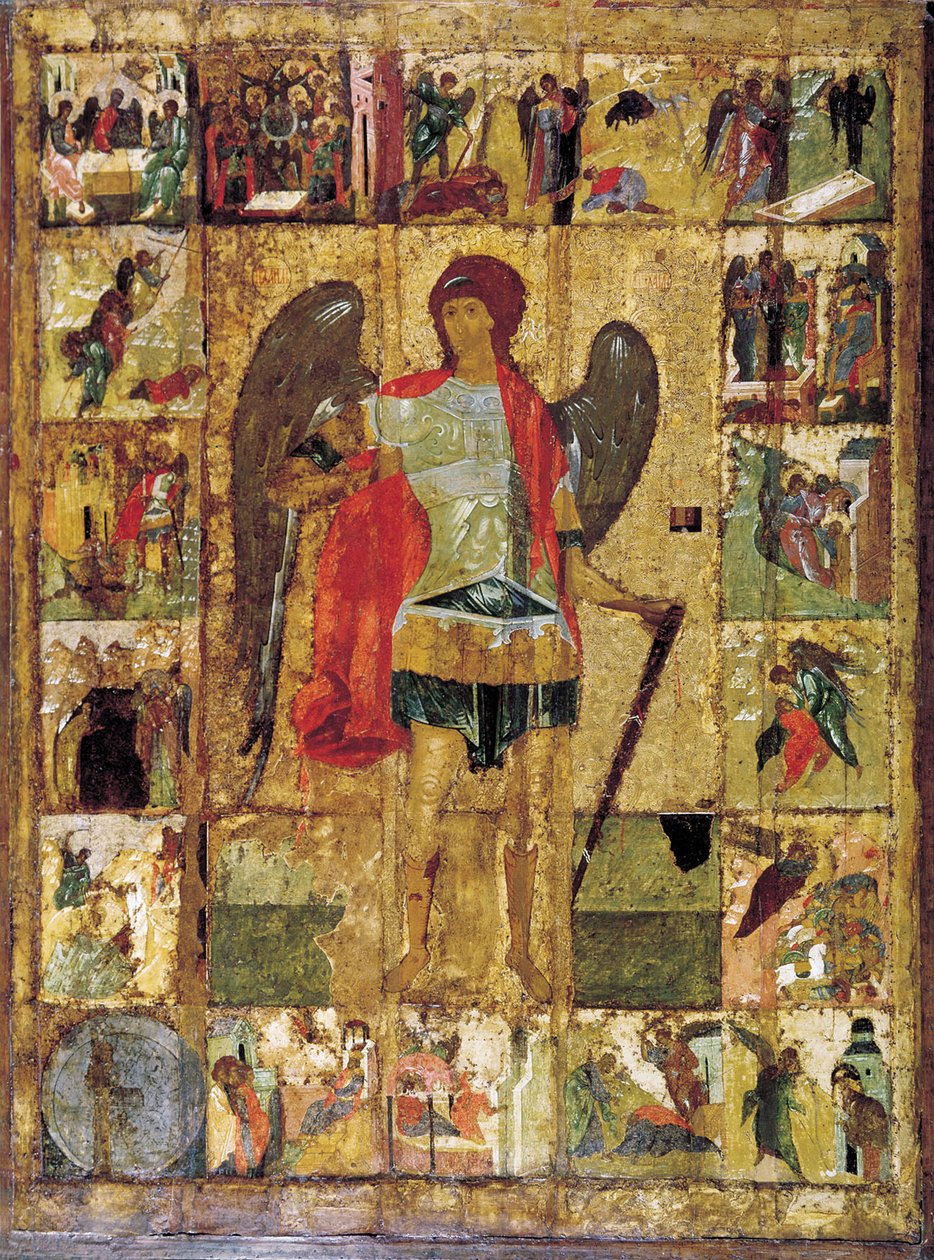 Ærkeenglen Sankt Michael, c1410 af Unbekannt