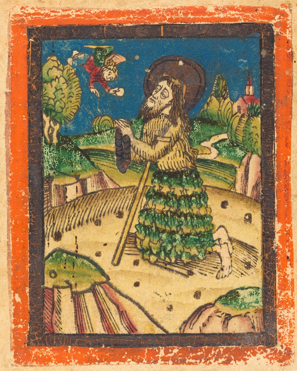Sankt Onuphrius, ca. 1480. af Unbekannt