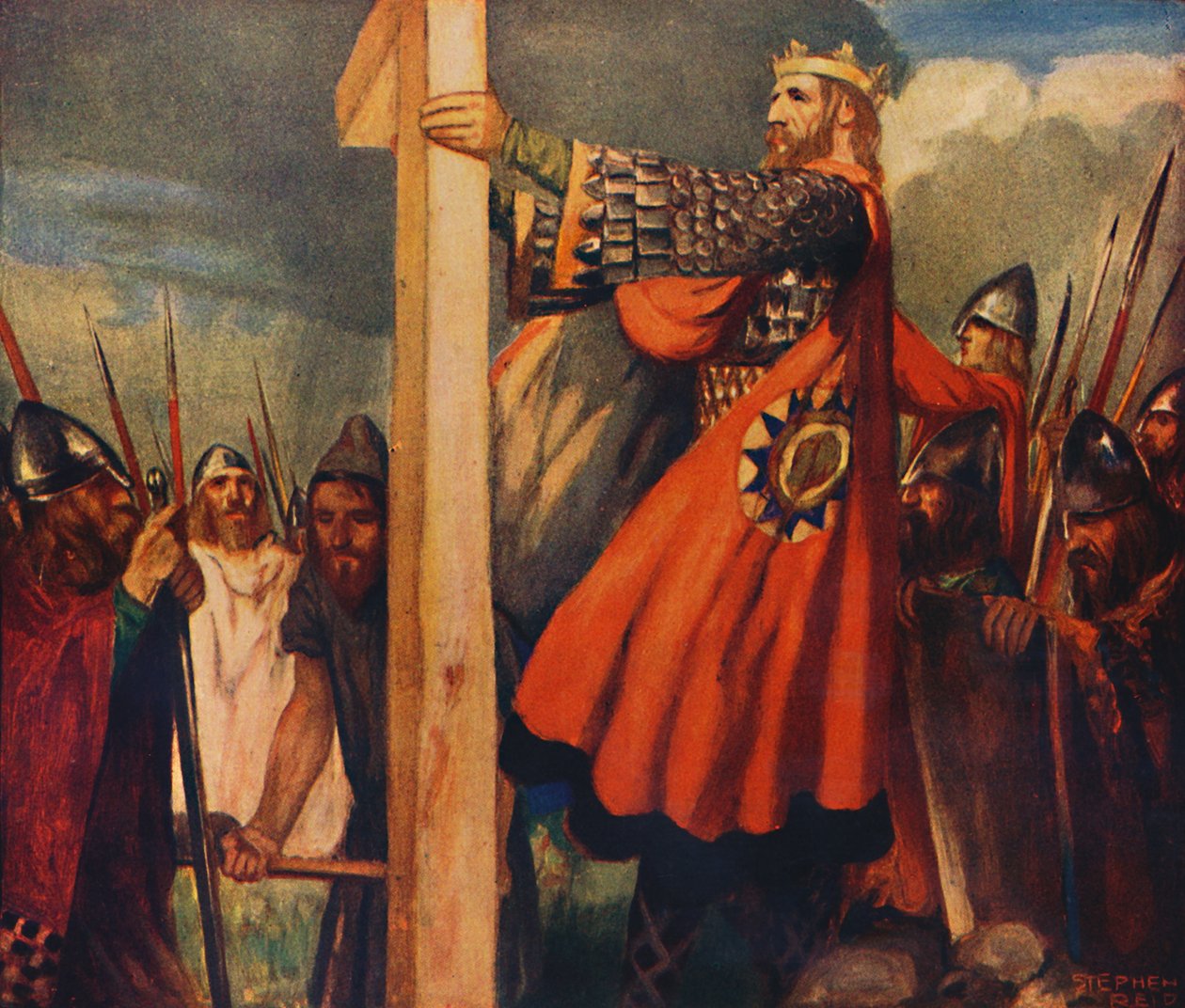 Sankt Oswald i Hevenfelth, 1912 af Unbekannt