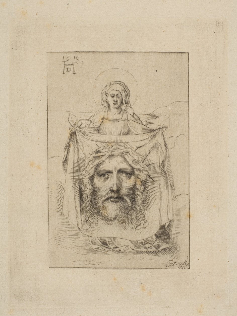Sankt Veronica med Sudarium, 1500-tallet. af Unbekannt