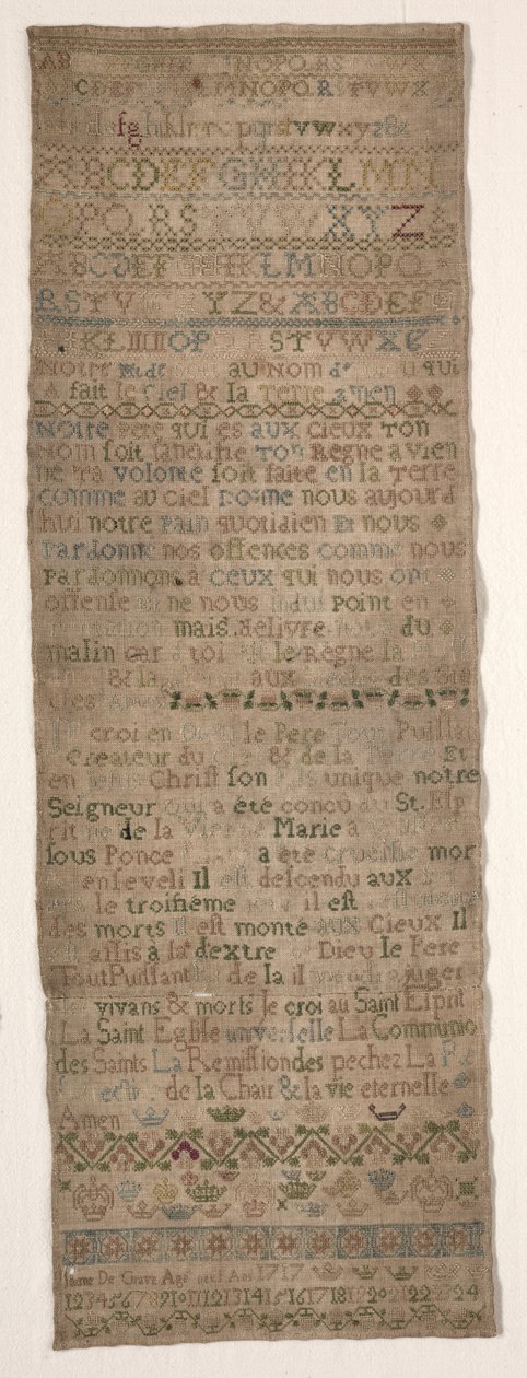 Prøvetager, 1717. af Unbekannt