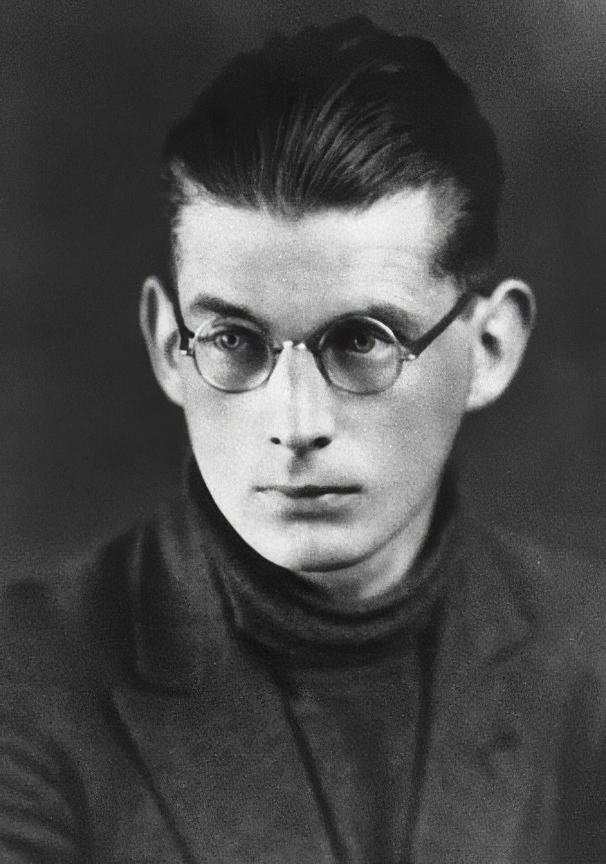 Samuel Beckett. Um 1920 af Unbekannt
