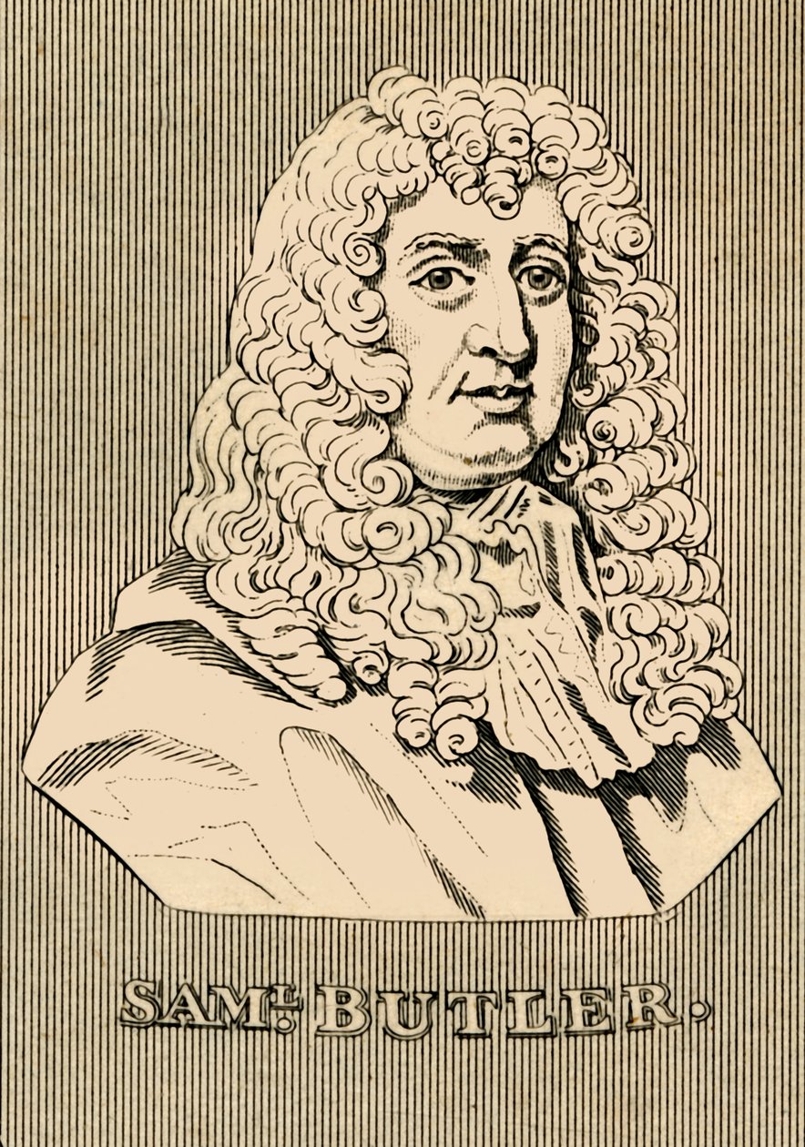 Samuel Butler, 1613-1680, 1830. af Unbekannt