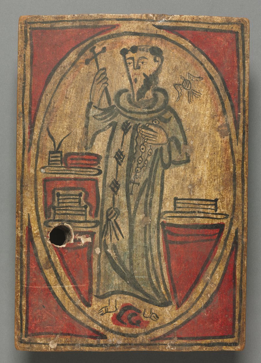 Sankt Frans af Assisi: Sankt fra altertavle, 1600-1700-tallet. af Unbekannt