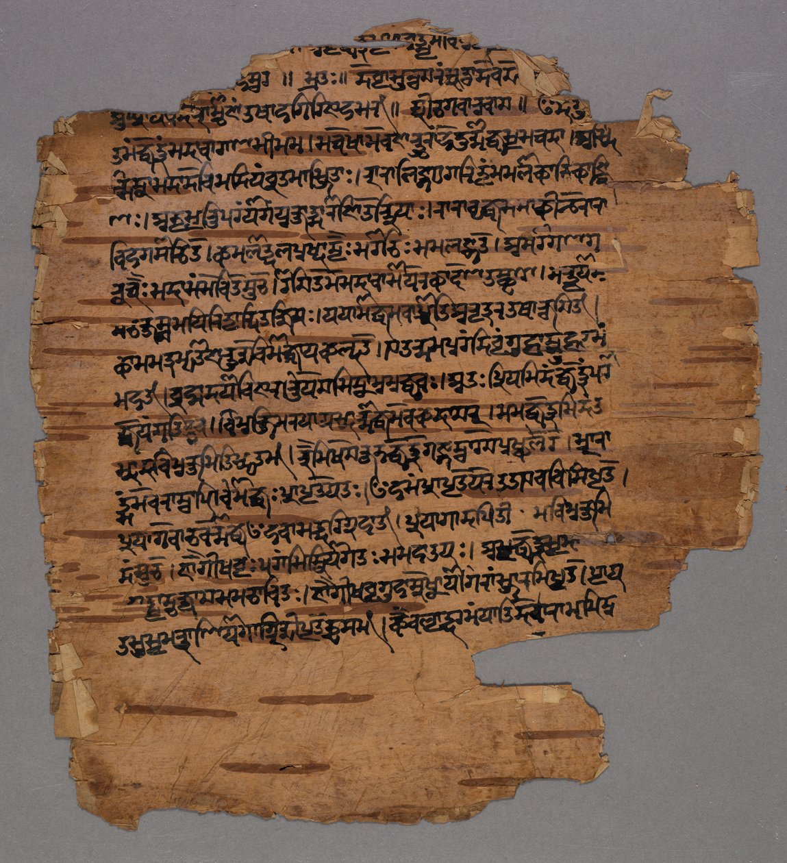 Sarada Script, 1600-tallet. af Unbekannt