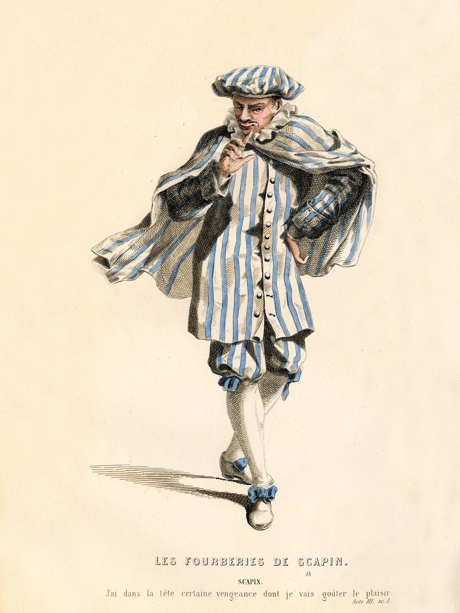 Scapin, 1868. af Unbekannt