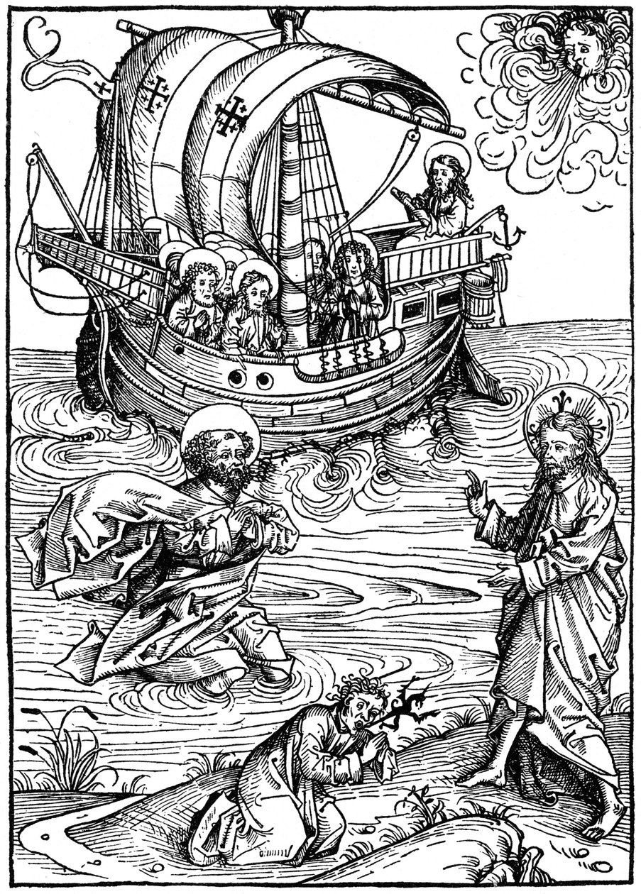 Scene fra Schatzbehalter, 1491 1964. af Unbekannt