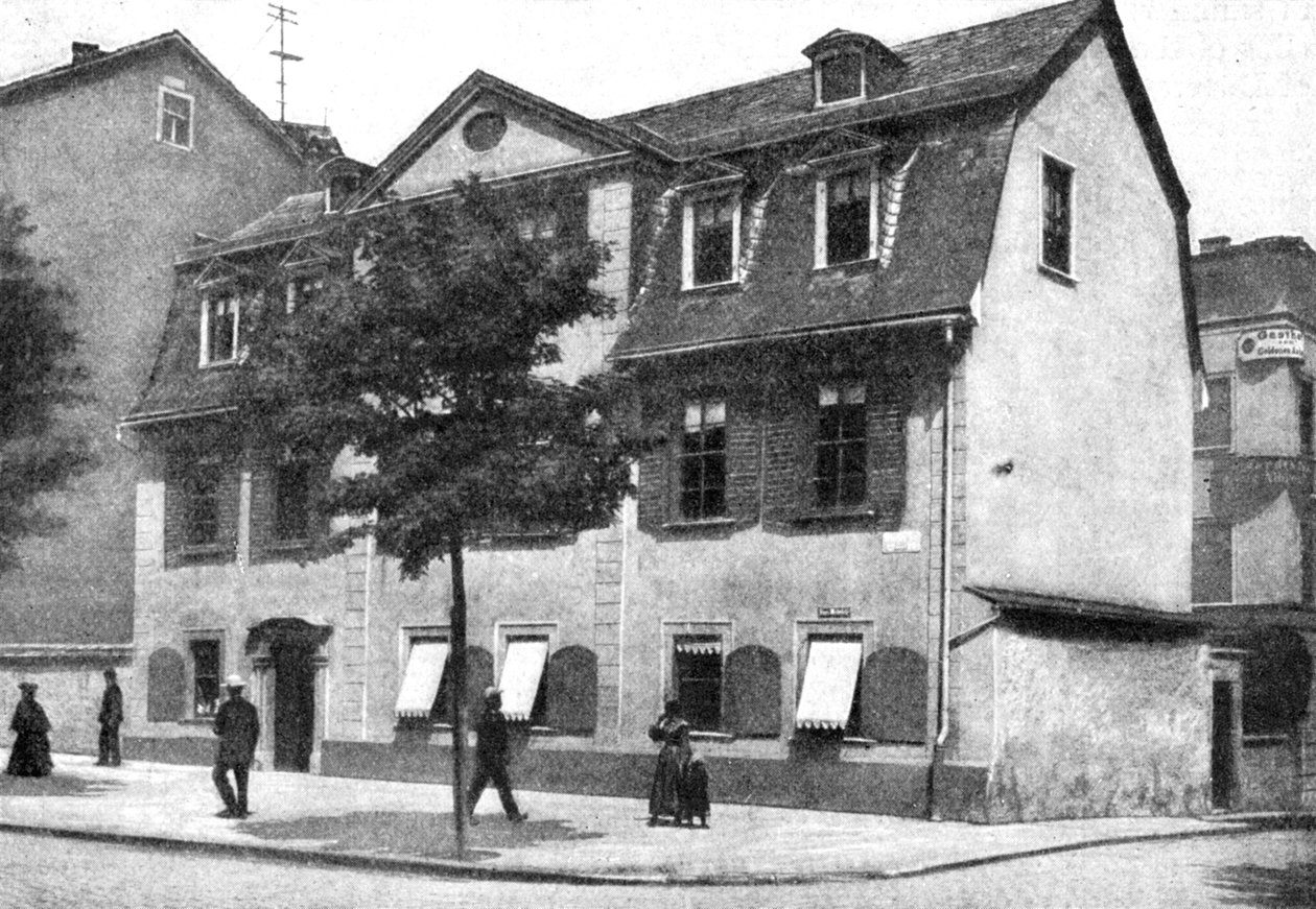 Schillers hus, tyske Athen, Tyskland, 1922 af Unbekannt
