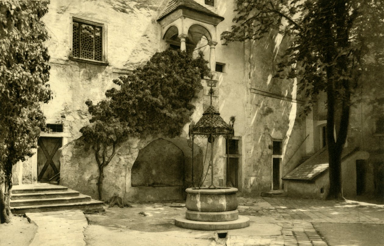 Seebenstein Slot, Seebenstein, Nedre Østrig, c1935. af Unbekannt