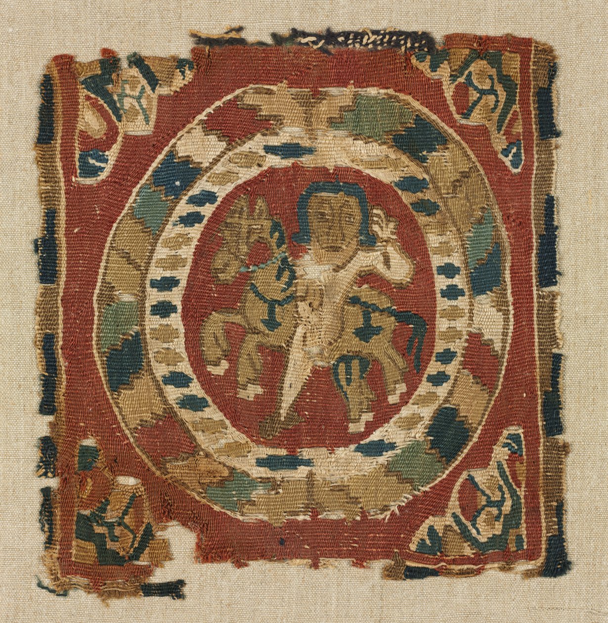 Segment fra en tunika, 800 - 850. af Unbekannt