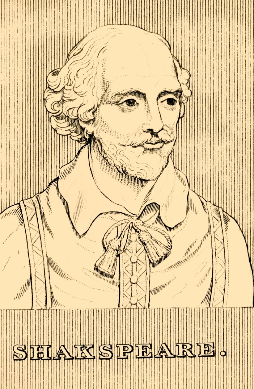 Shakespeare, 1564-1616, 1830. af Unbekannt