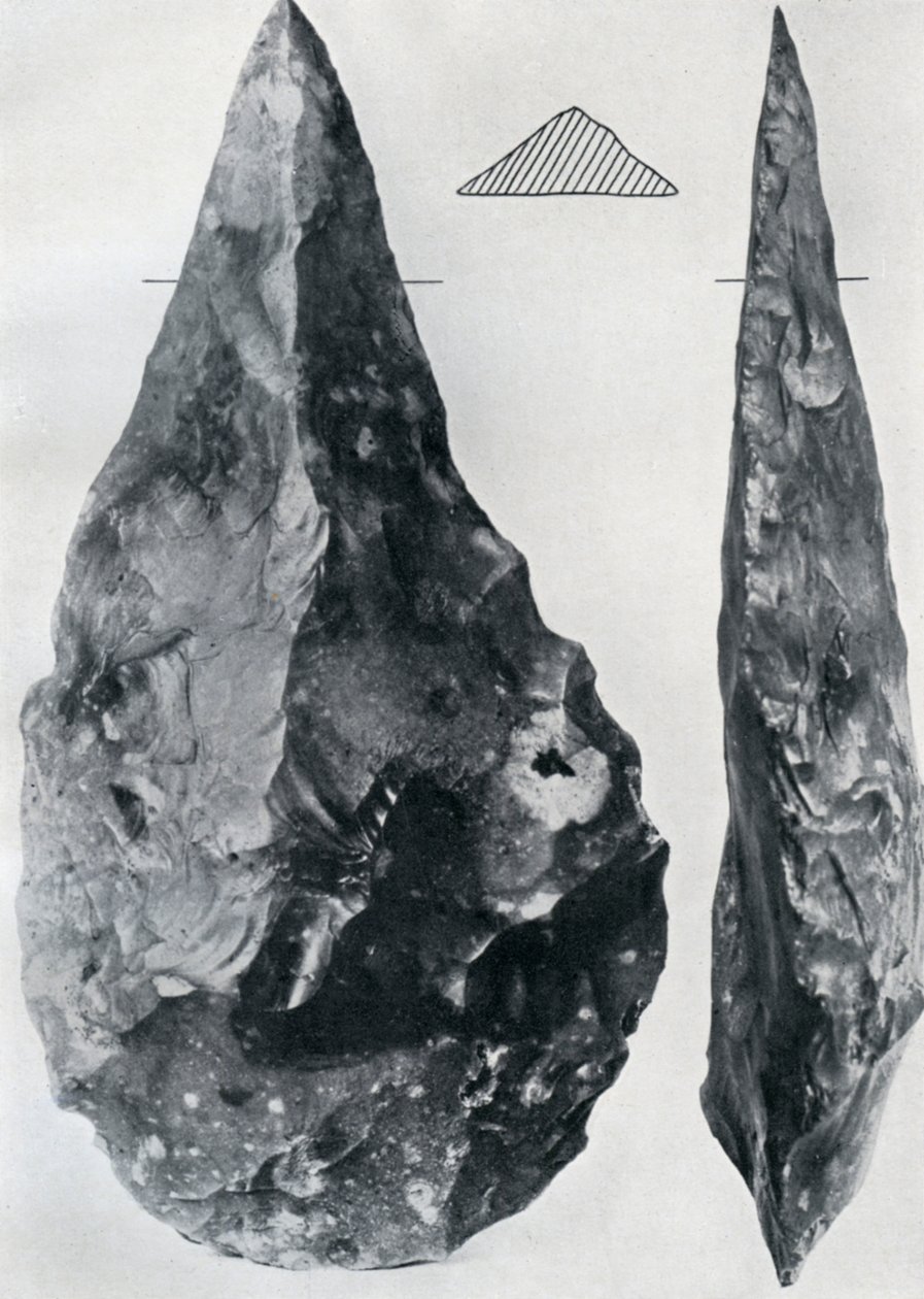 Skarpe spidse redskaber, fra Henley, Oxfordshire, 1926 af Unbekannt