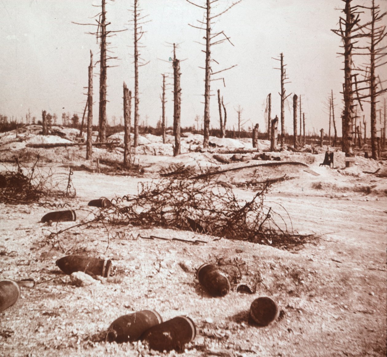 Shells, Verdun, Nordfrankrig, c1914-c1918 af Unbekannt
