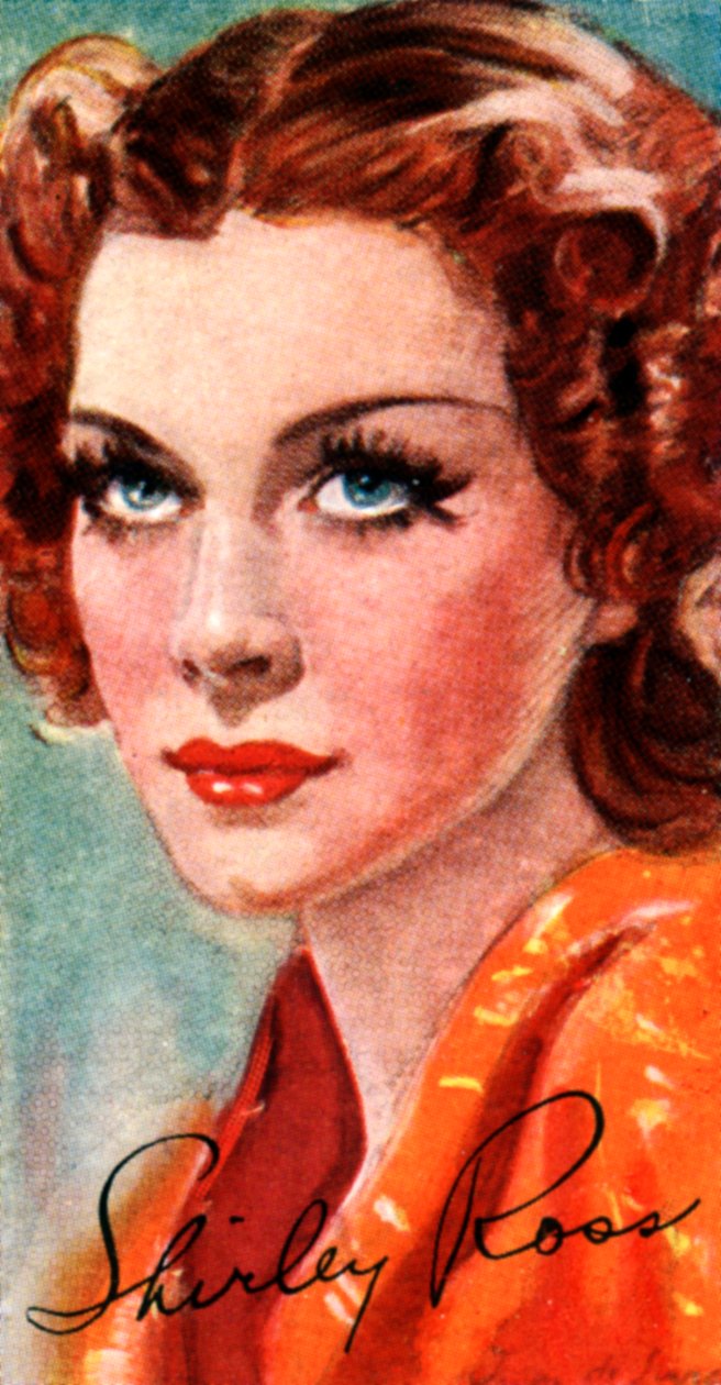 Shirley Ross, 1913-1975, amerikansk filmskuespillerinde, 20. århundrede af Unbekannt