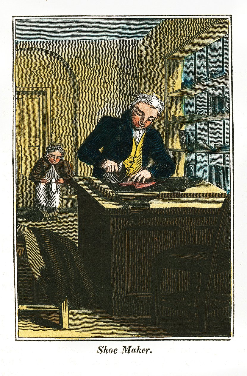 Skomager, 1823 af Unbekannt