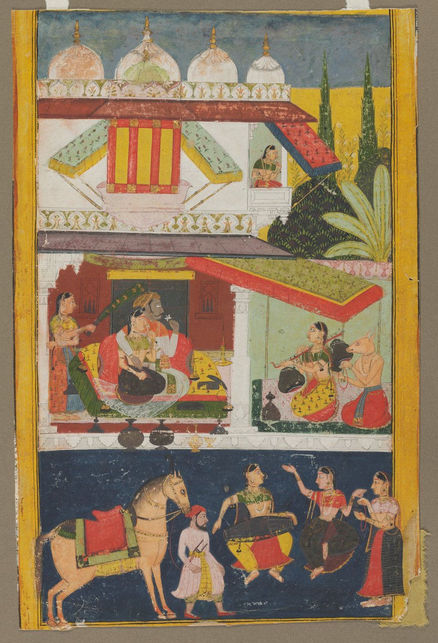 Shri Raga, ca. 1695. af Unbekannt