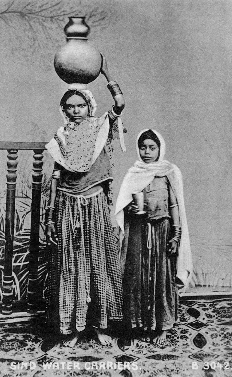Sindh vandskibe, Indien, 1917 af Unbekannt