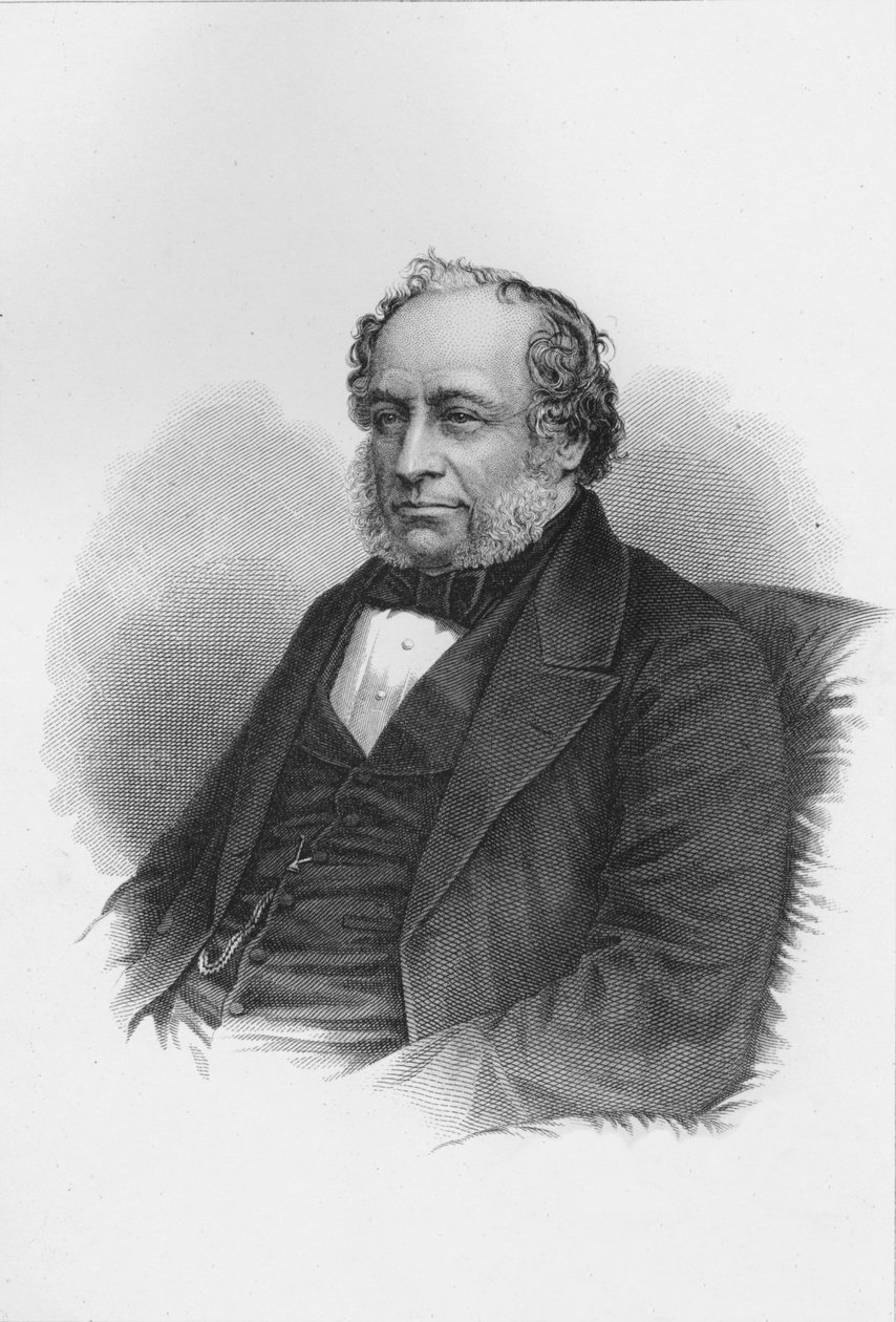 Sir Charles Barry, britisk arkitekt, c1840 1878 af Unbekannt