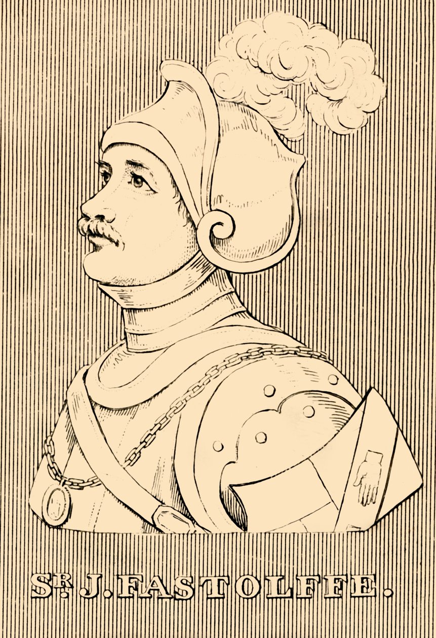 Sir J. Fastolffe, 1380-1459, 1830. af Unbekannt