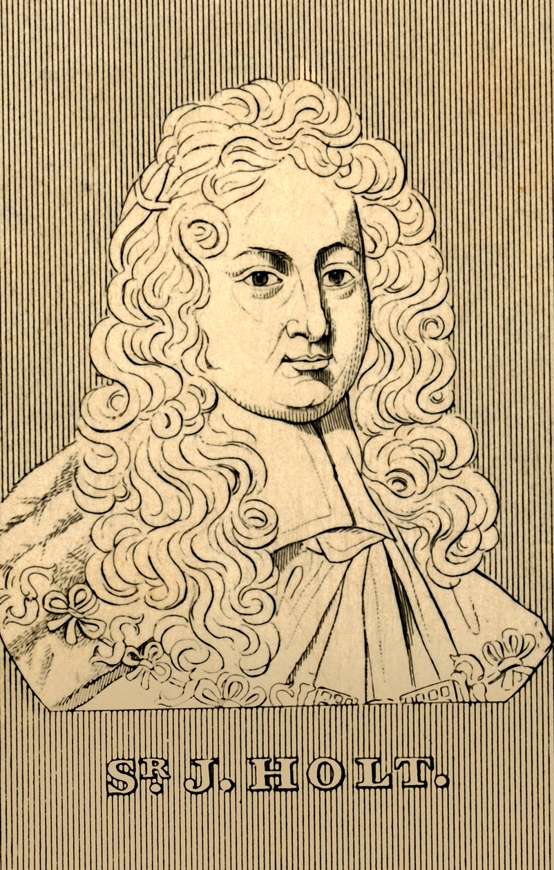 Sir J. Holt, 1642-1710, 1830. af Unbekannt