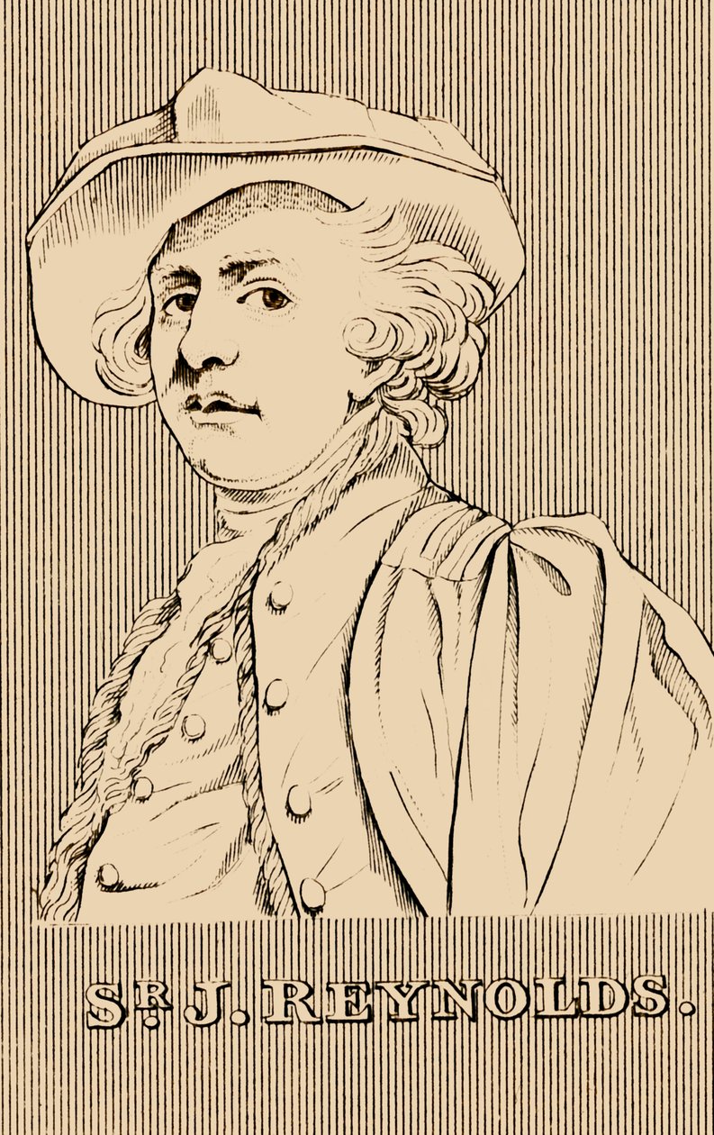 Sir J. Reynolds, 1723-1792, 1830. af Unbekannt