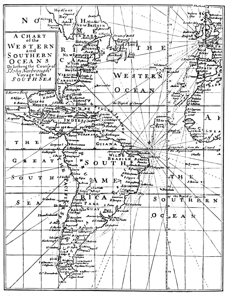 Sir John Narbroughs Voyage, c1670, 1903. af Unbekannt