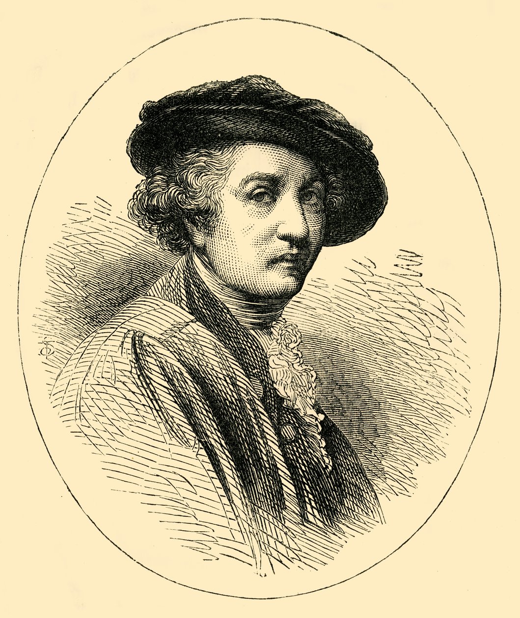 Sir Joshua Reynolds, 1881. af Unbekannt