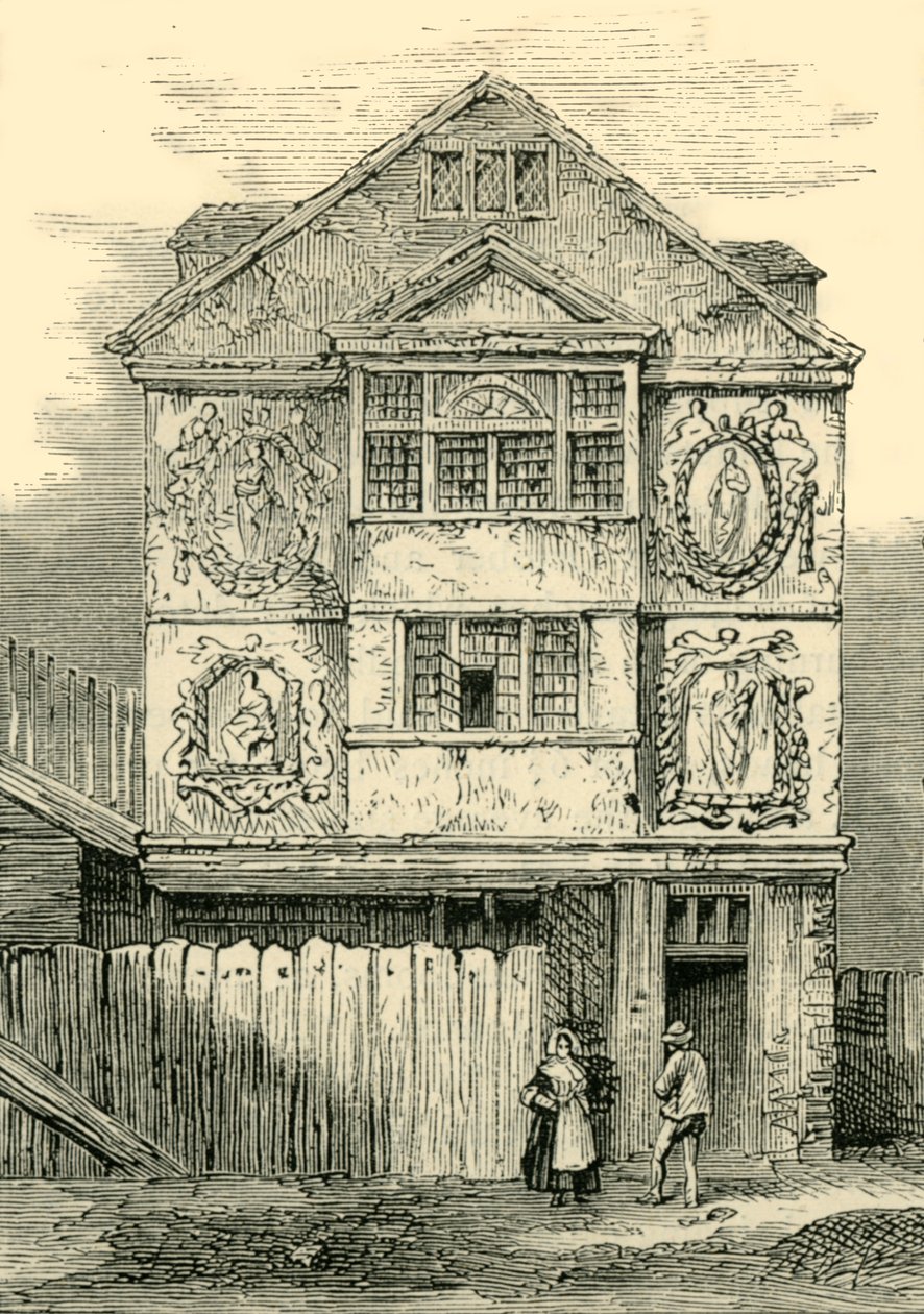 Sir Paul Pindars Lodge, 1791, c1872. af Unbekannt