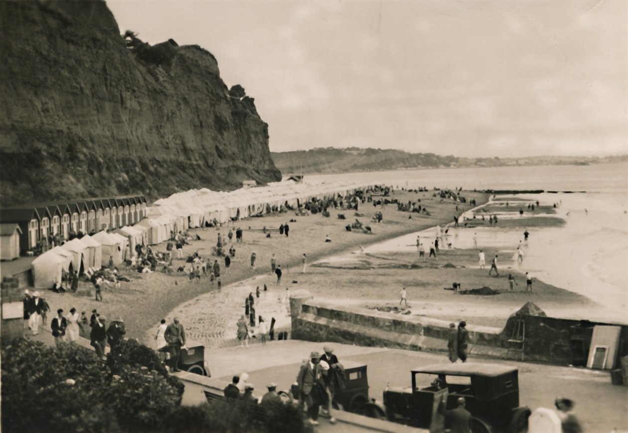 Small Hope Beach, Shanklin, I.W., c1920. af Unbekannt