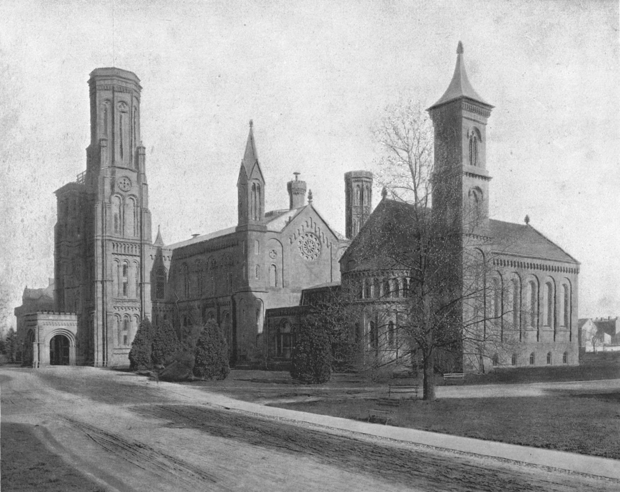 Smithsonian Institution, Washington D.C., USA, c1900. af Unbekannt