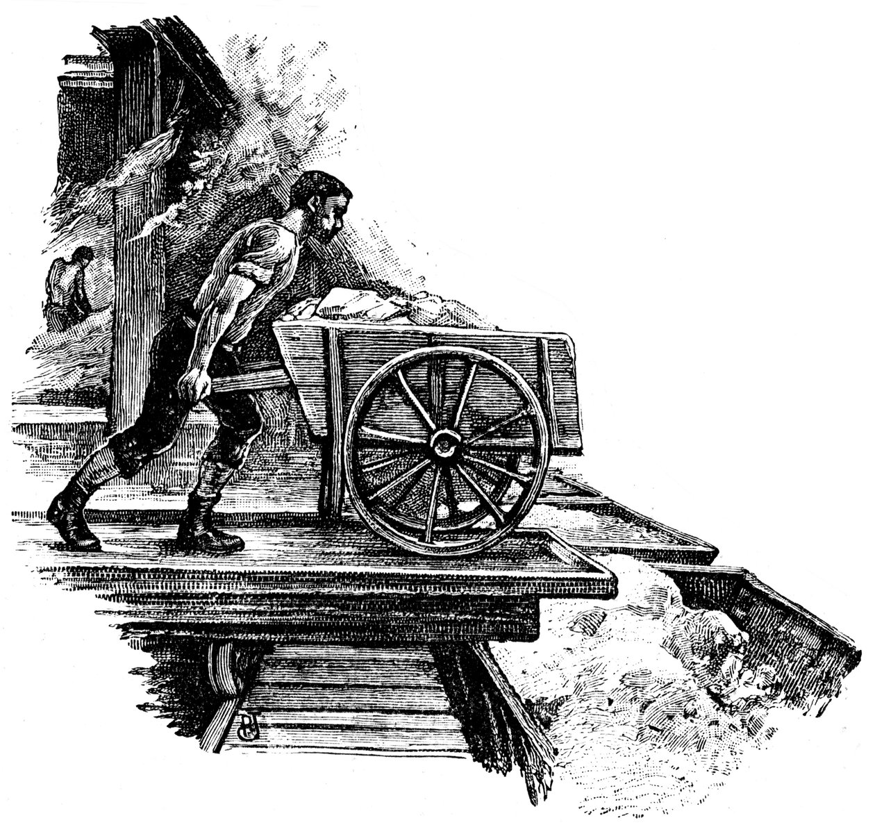 South Durham Salt Works, 1884 af Unbekannt