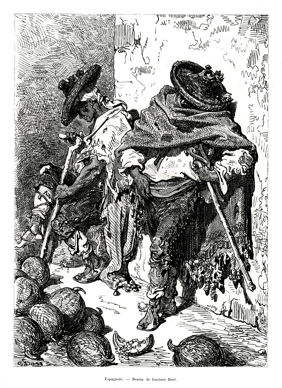 spaniere, 1886 af Unbekannt