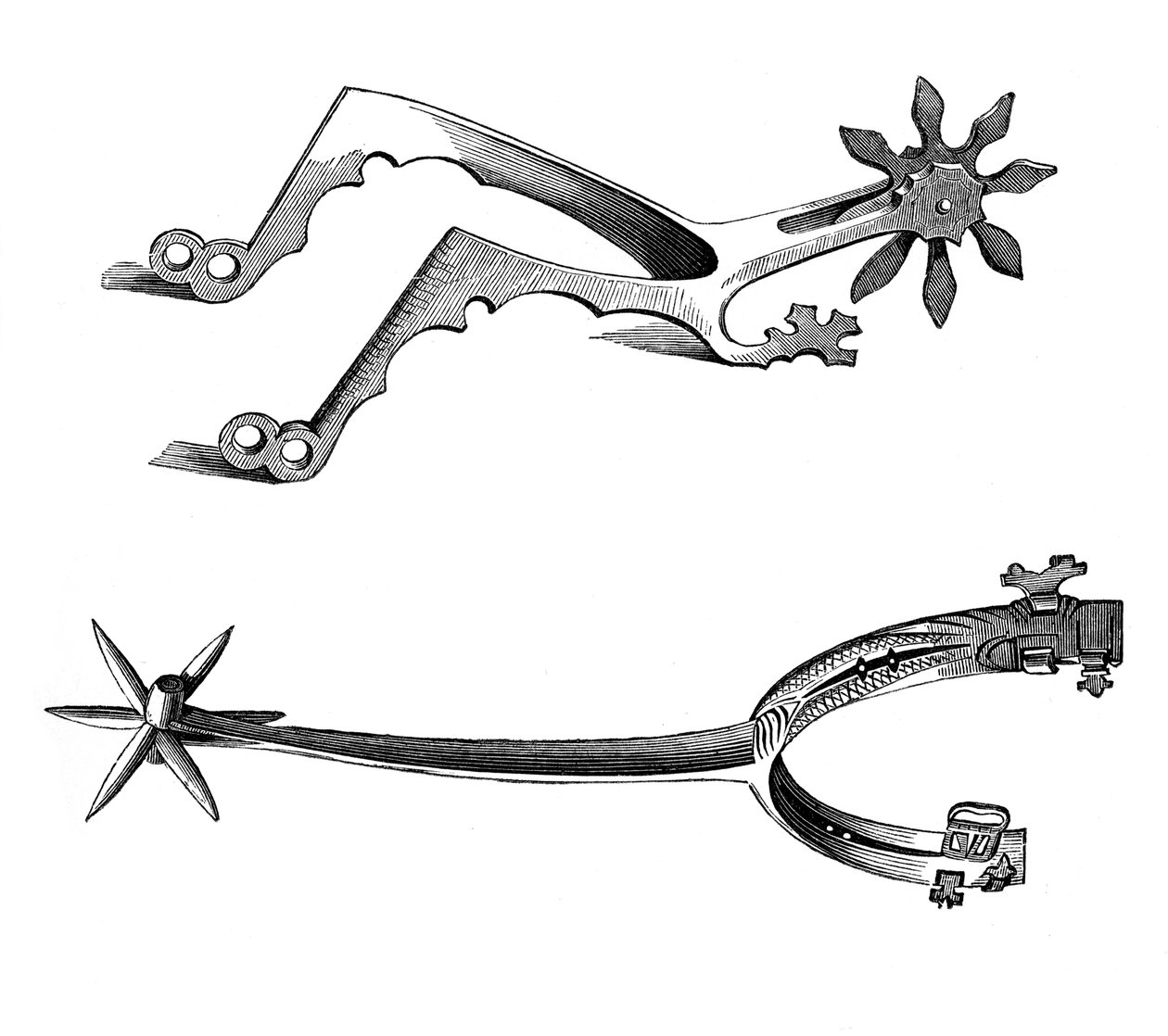 Spurs, 13.-16. århundrede, 1870 af Unbekannt