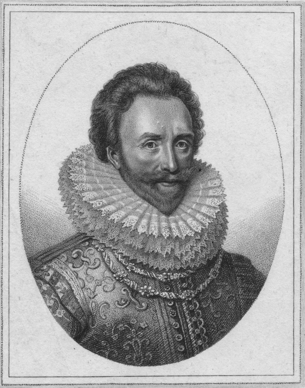 Sr. Dudley Carleton, Viscount Dorchester, 1807. af Unbekannt