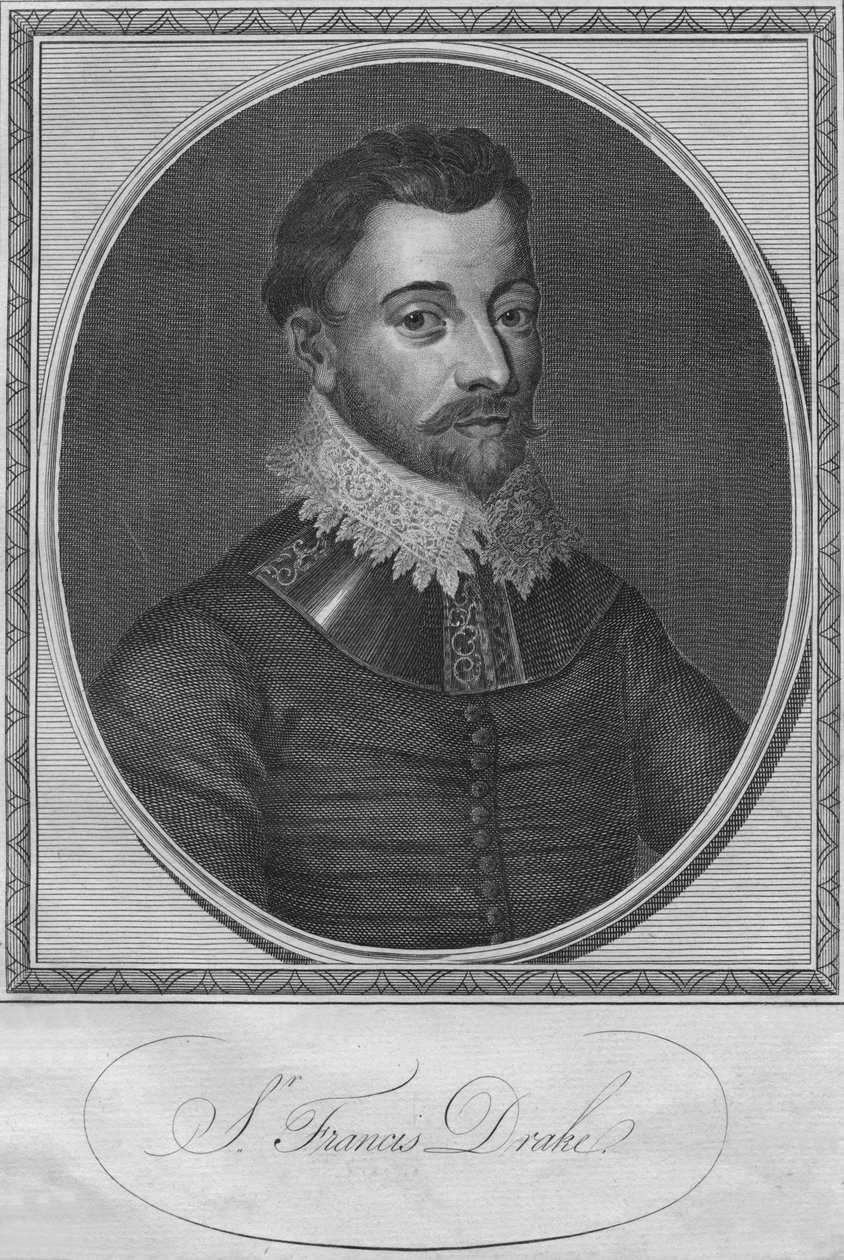 Hr. Francis Drake, 1786. af Unbekannt