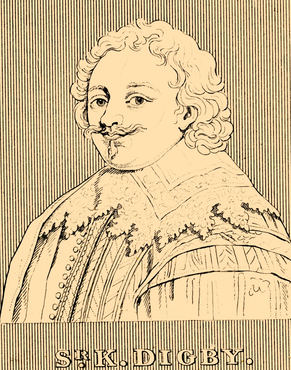 Sr. K. Digby, 1603-1665, 1830. af Unbekannt
