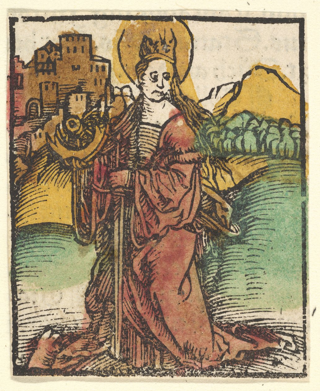 St. Catherine kopi, efter 1511. af Unbekannt