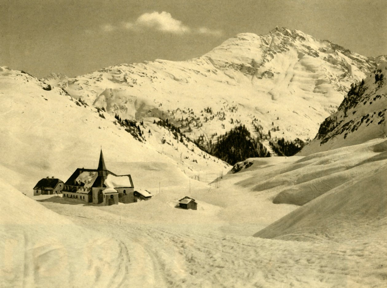 St Christoph am Arlberg, Østrig, c1935. af Unbekannt