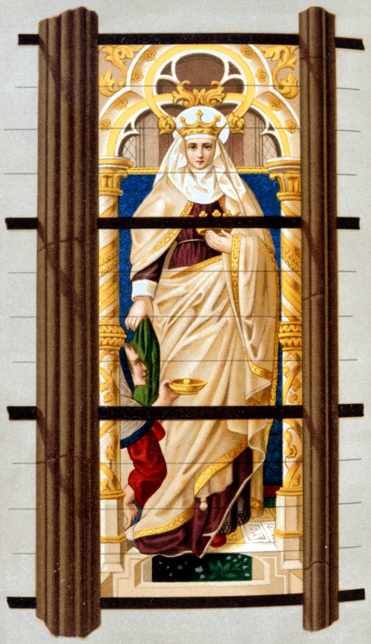 Sankt Elizabeth af Ungarn, 1878 af Unbekannt