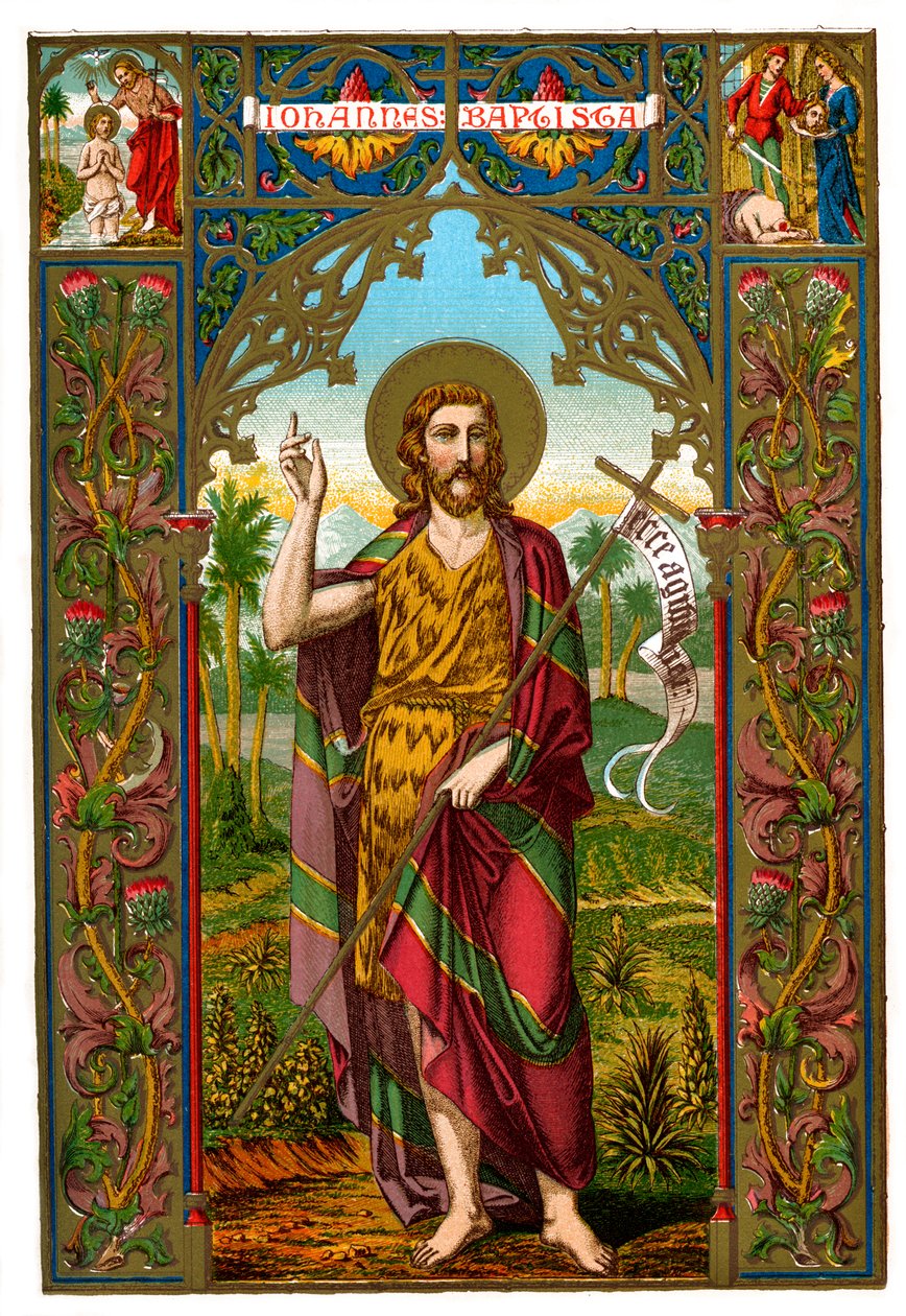 Johannes Døberen, 1886 af Unbekannt