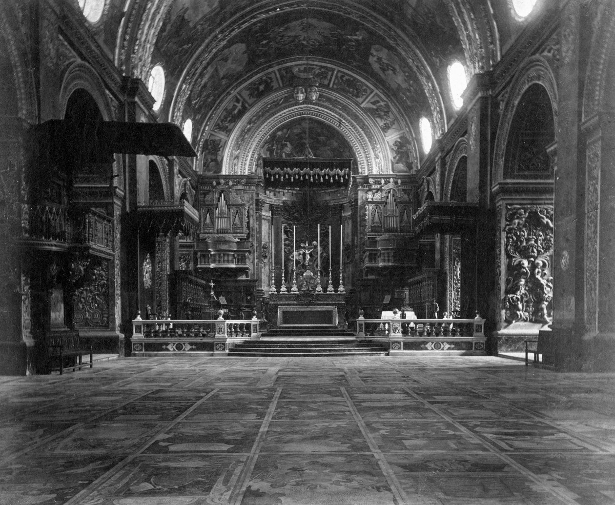 St Johns Co-Cathedral, Valletta, Malta, c1910