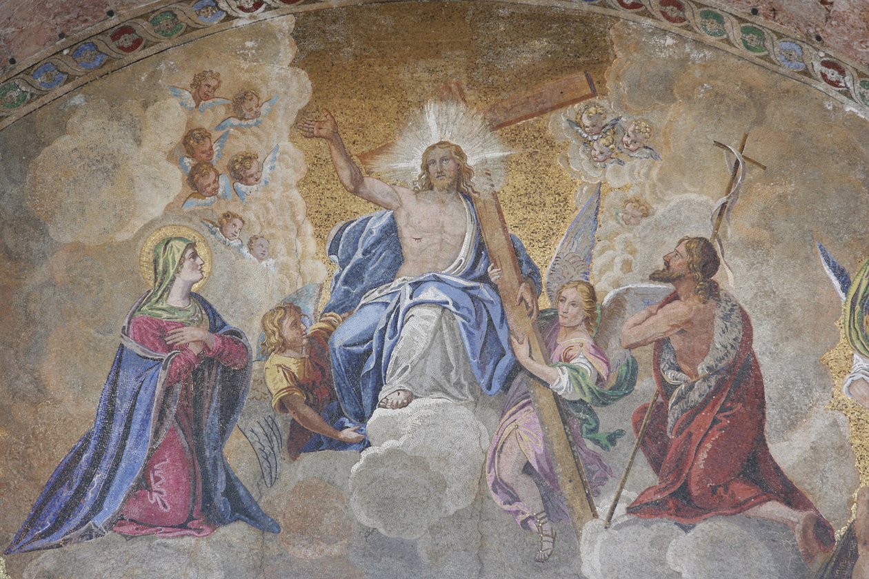 Markus-basilikaens opstandelsesfresko, Venedig, Venedig, Italien af Unbekannt