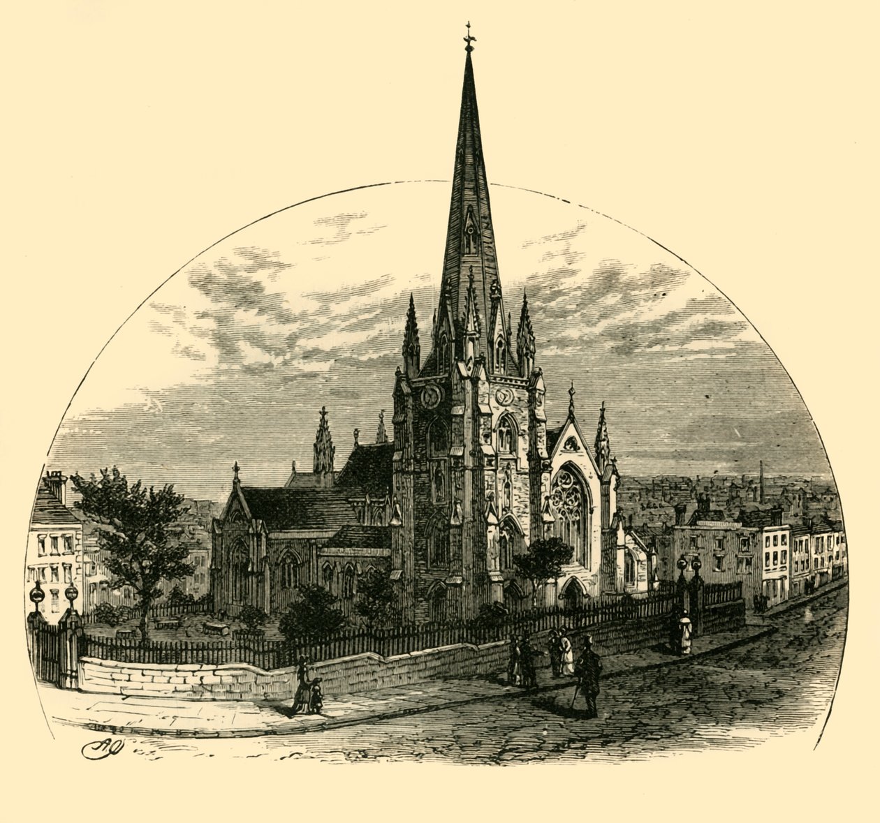 St. Martins Kirke, 1898. af Unbekannt
